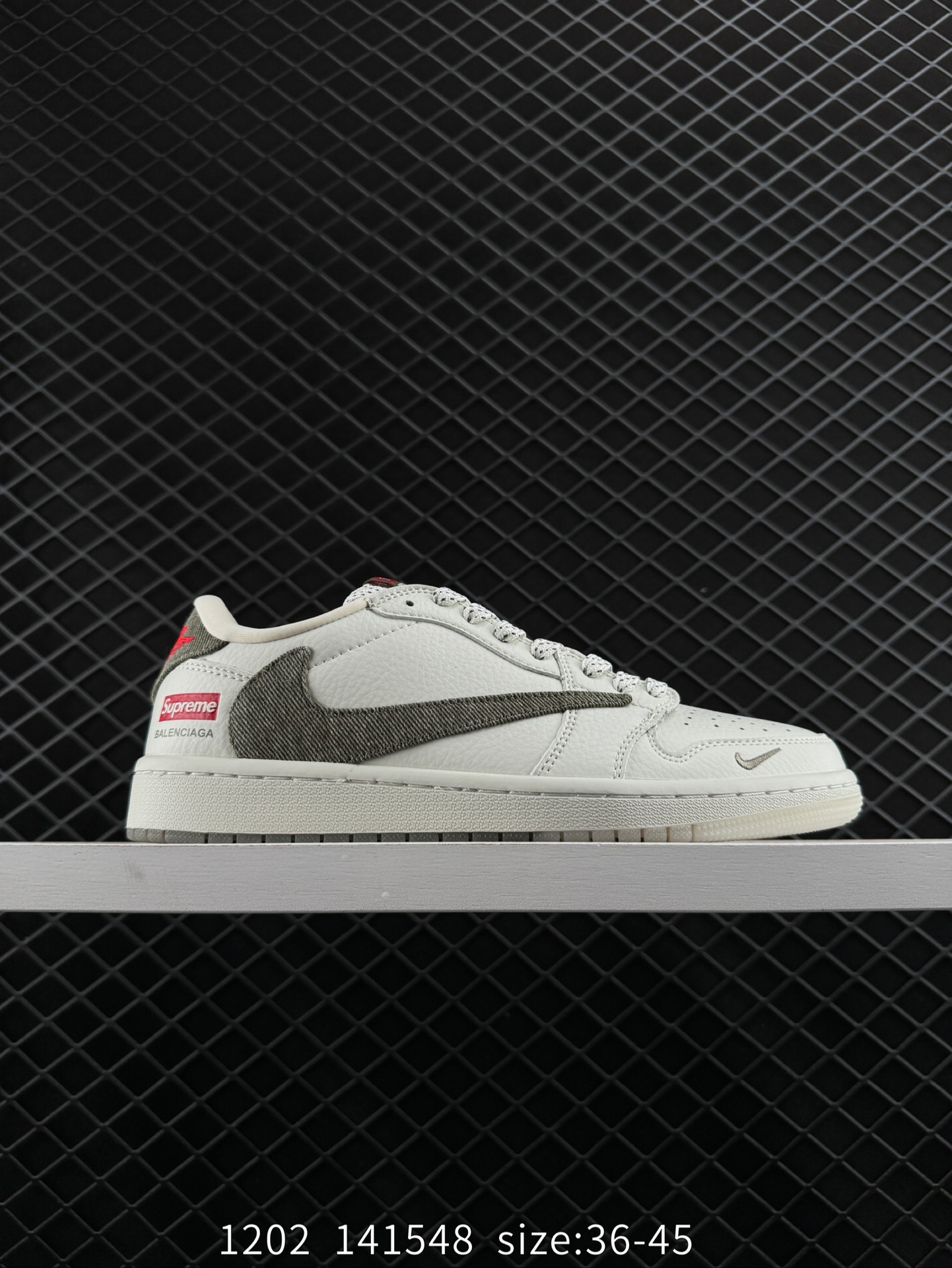 Travis Scott x Air Jordan 1 ” Reverse Mocha “